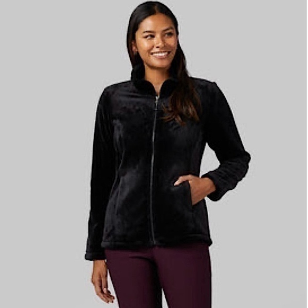 Exertek fluffy fleece jacket